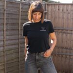 Rapanui T-shirt Dames Zwart - Afbeelding 3