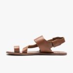 Tan Vivobarefoot Opanka Sandaal Dames - Afbeelding 3
