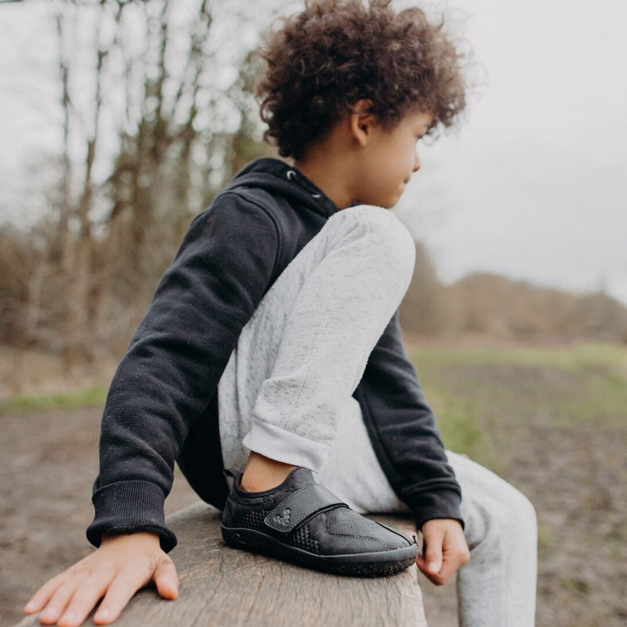 Primus School Ii Kids Vivobarefoot Obsidiaan