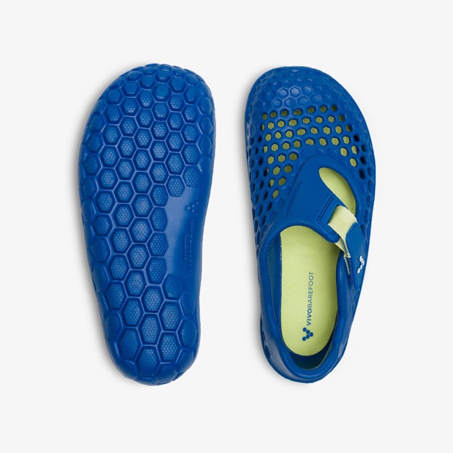 Ultra Bloom Kids Vivobarefoot Amparo Blauw