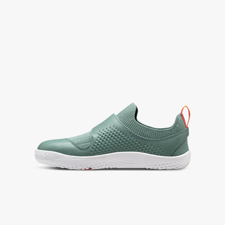Vivobarefoot Primus Knit Ii Kids Zeegroen