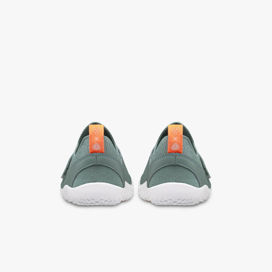 Vivobarefoot Primus Knit Ii Kids Zeegroen