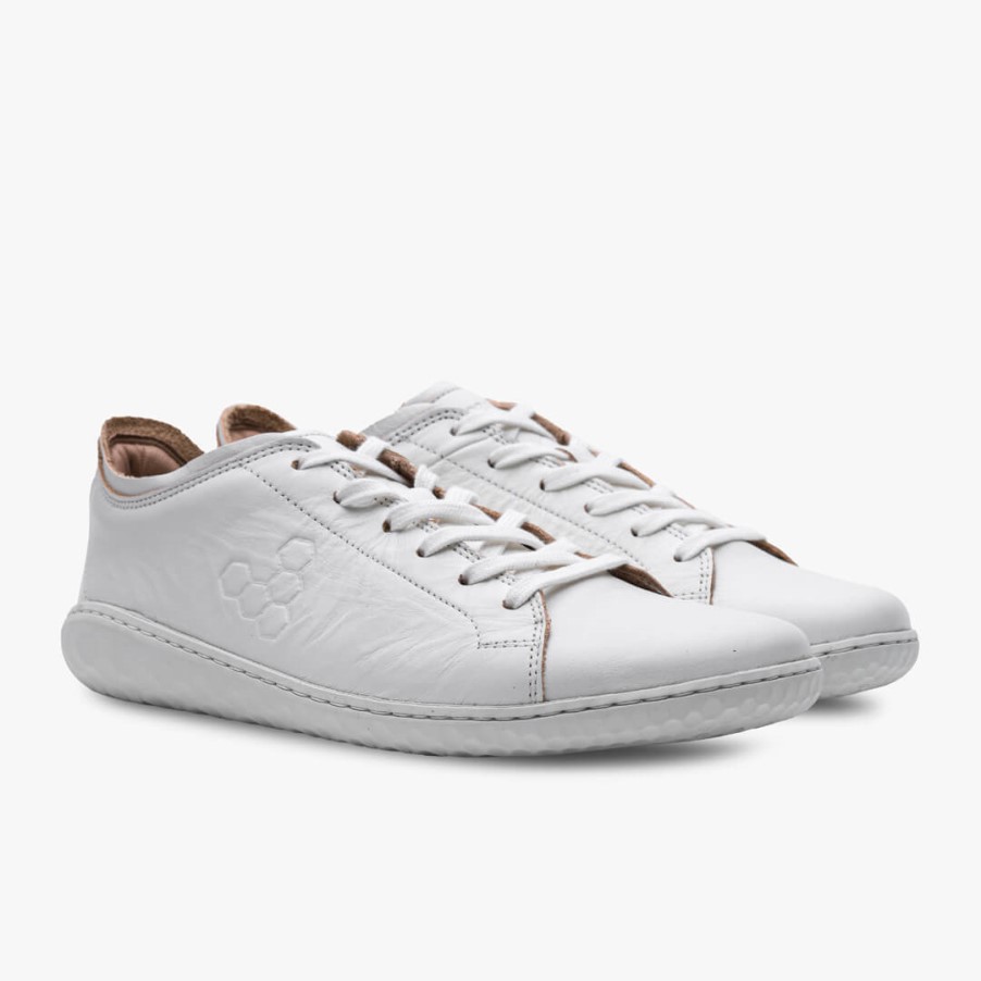 Helder Wit Vivobarefoot Geo Court Iii Dames