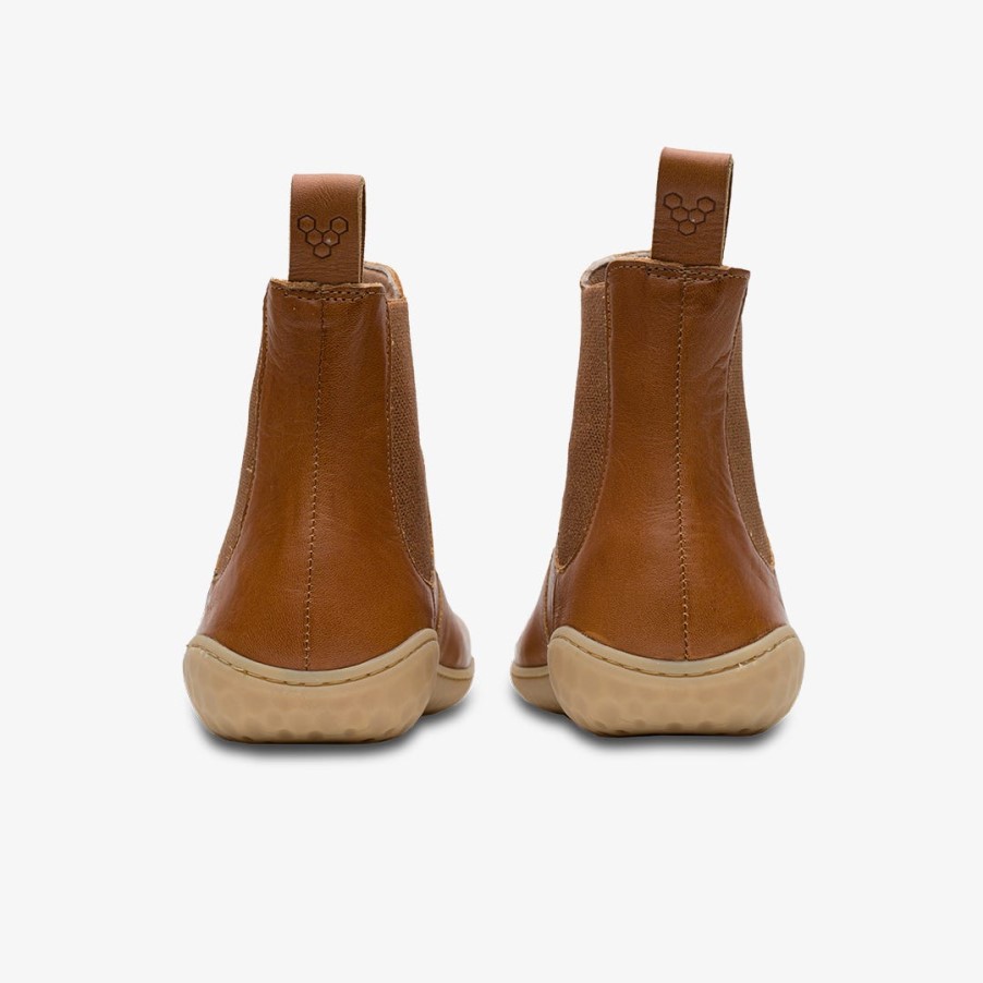 Geo Chelsea Dames Tan Vivobarefoot