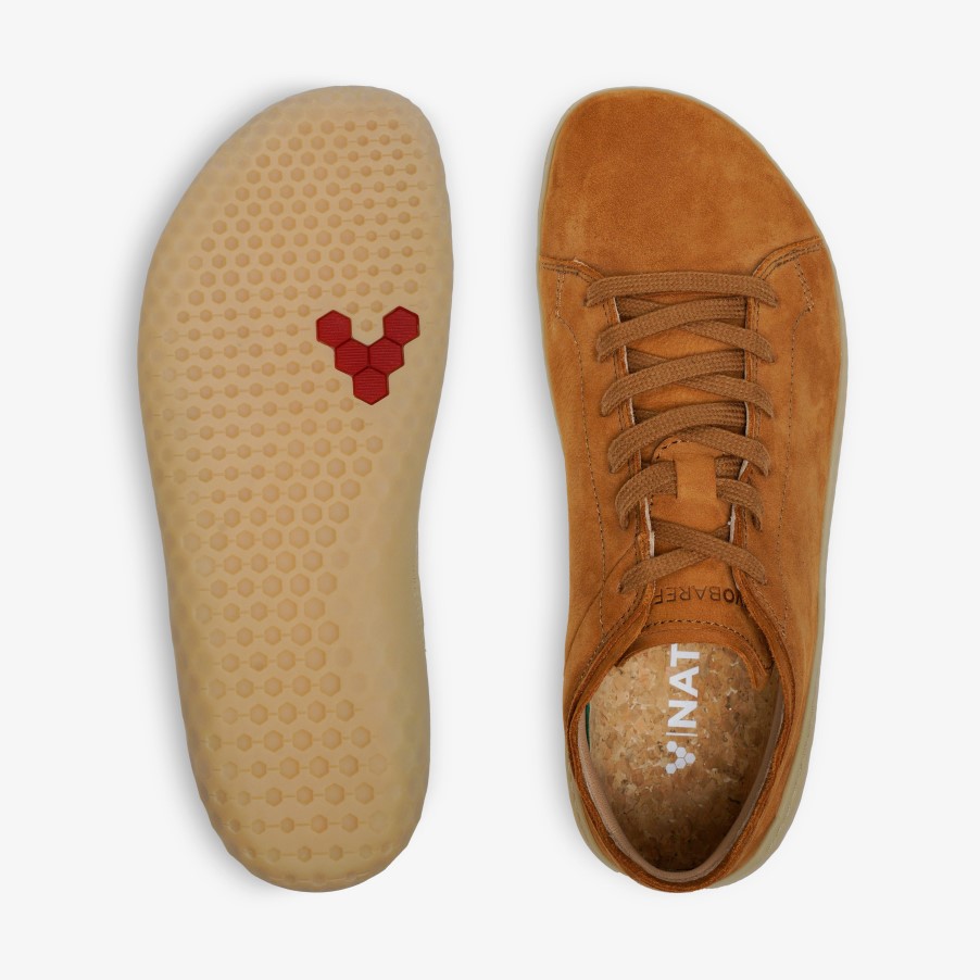 Geo Court Iii Dames Vivobarefoot Tan