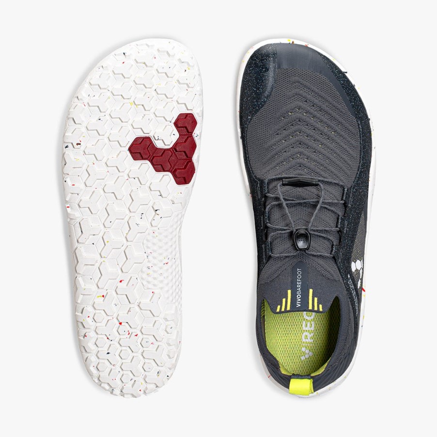 Vivobarefoot Grafiet Primus Trail Knit Fg Dames