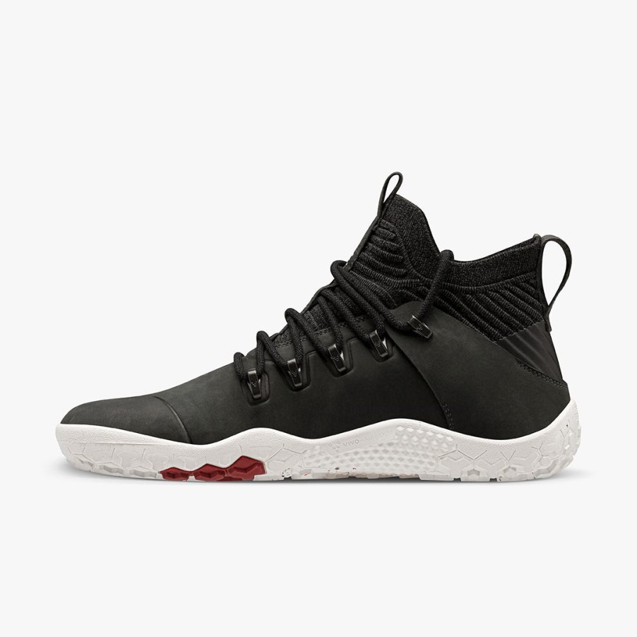 Vivobarefoot Magna Fg Dames Obsidiaan-wit