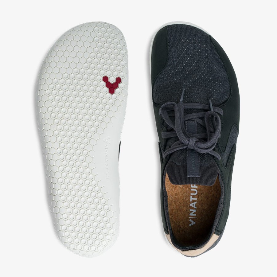 Vivobarefoot Obsidiaan Primus Asana Mens