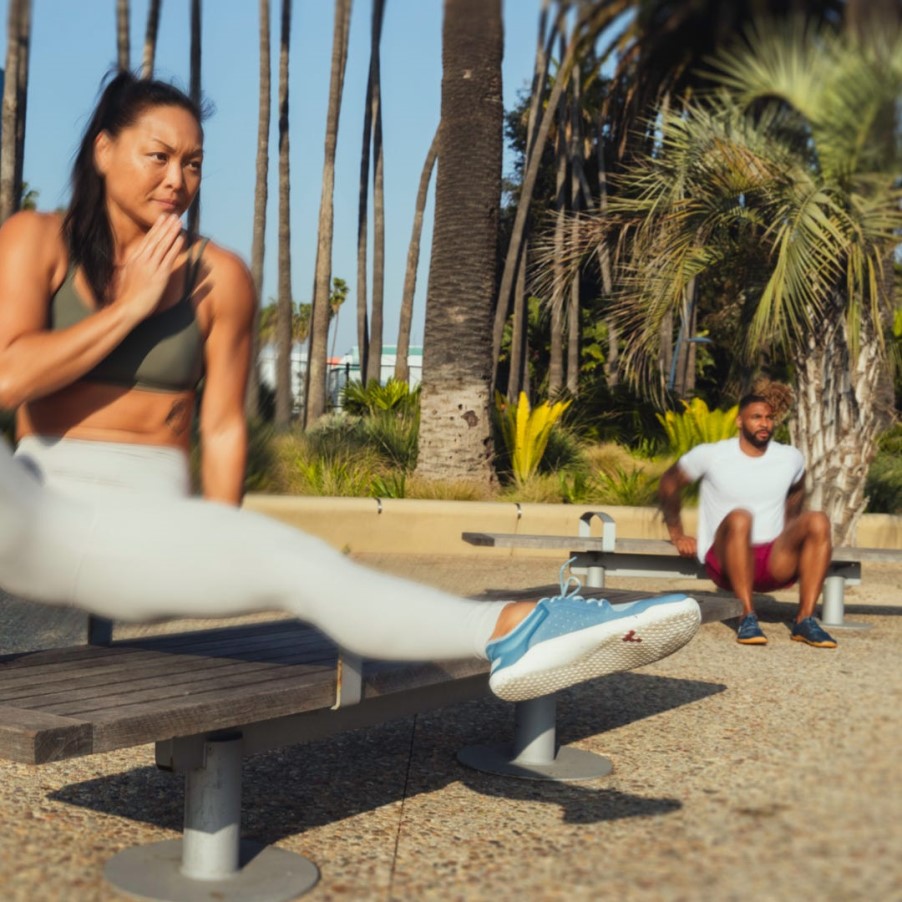 Vivobarefoot Primus Lite Iii Blauwe Waas Voor Dames