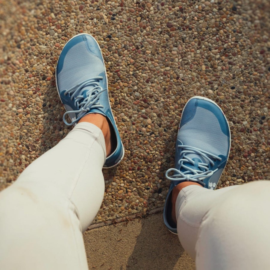 Vivobarefoot Primus Lite Iii Blauwe Waas Voor Dames