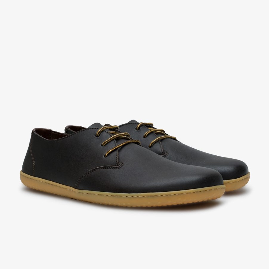 Bruin Leren Vivobarefoot Ra Iii Heren