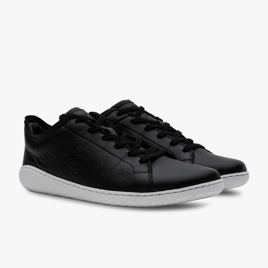 Obsidiaan Vivobarefoot Geo Court Iii Mens