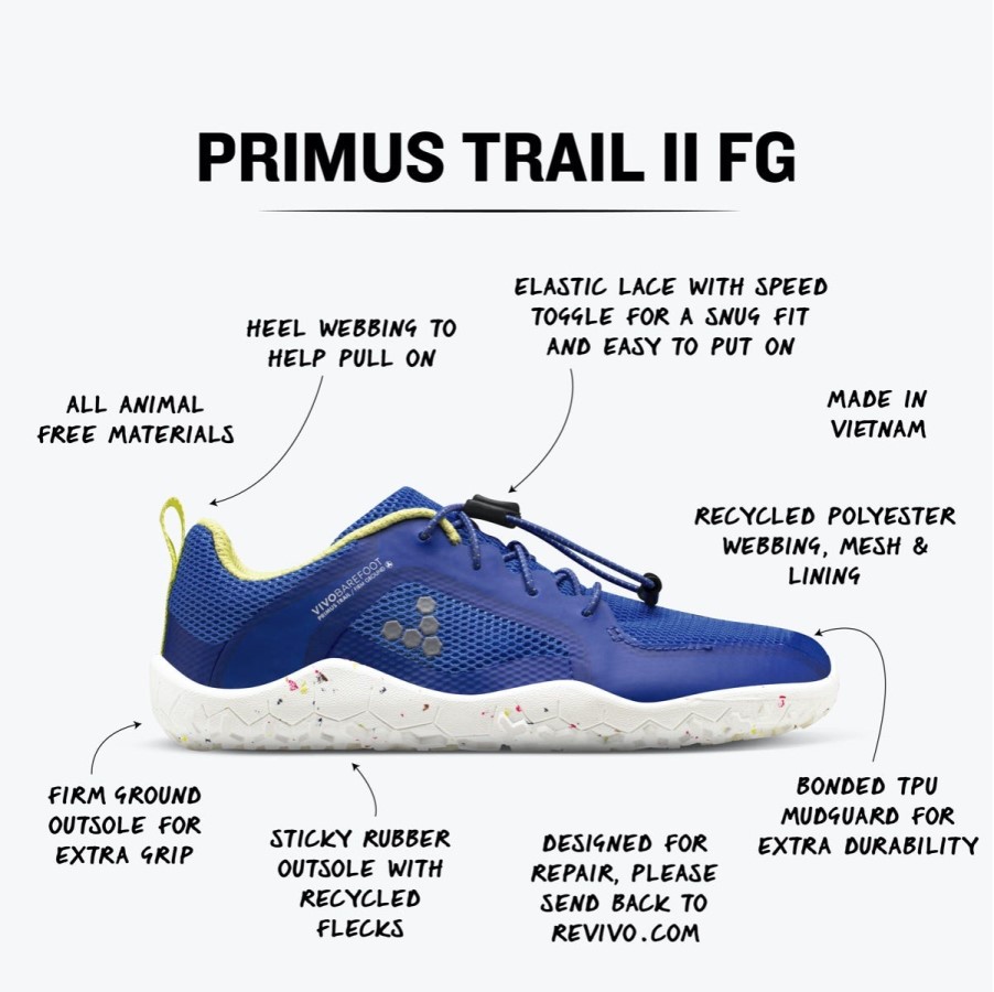 Primus Trail II FG Kids Amparo Blauw