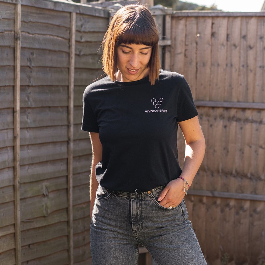 Rapanui T-shirt Dames Zwart