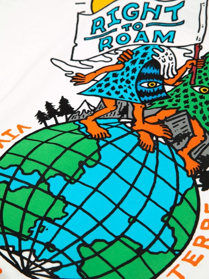 Finisterre Heren T-shirt Wit