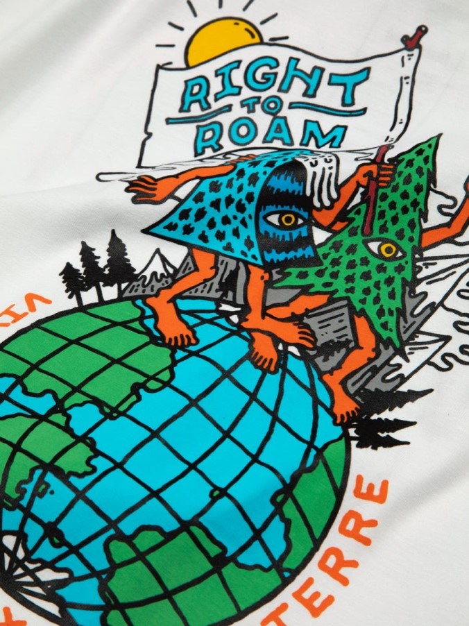 Finisterre Dames T-shirt Wit